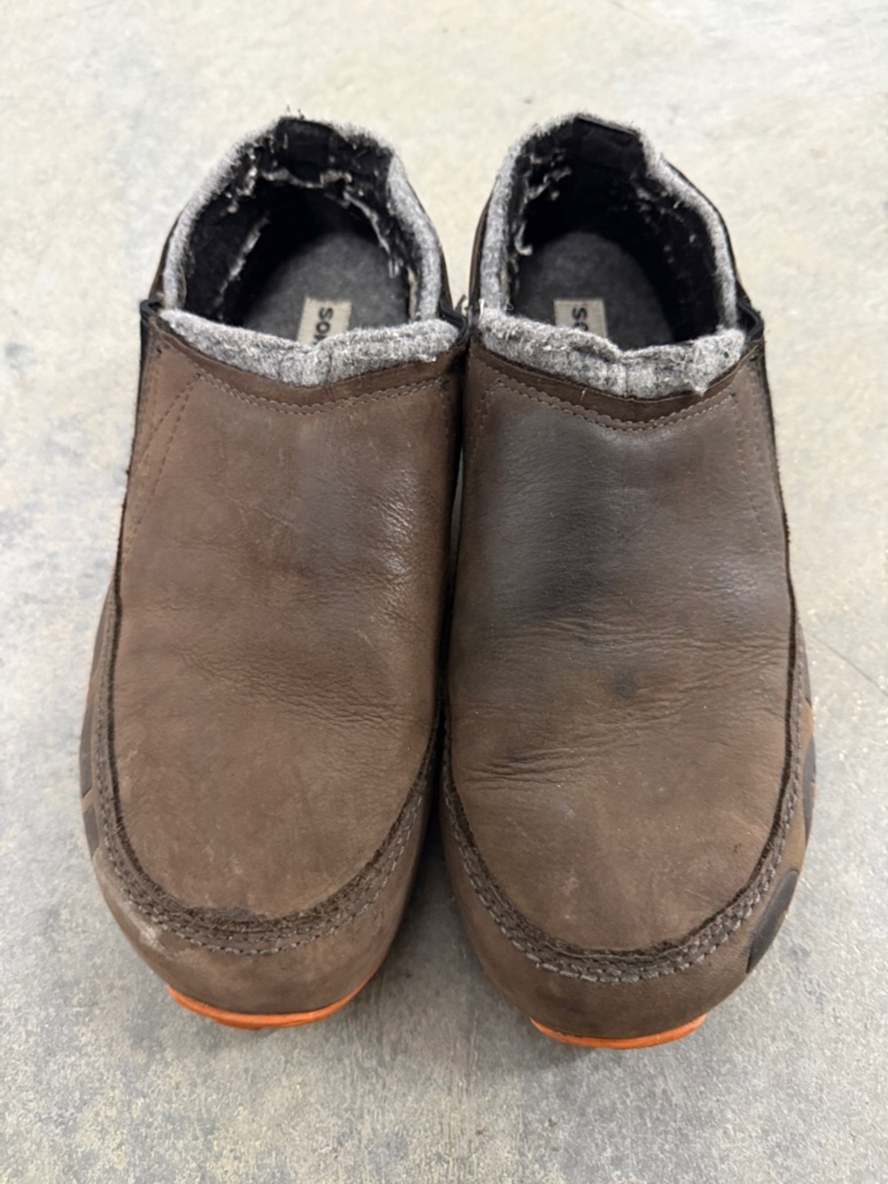 Sorel Men’s Brown Slip-On Casual 👟